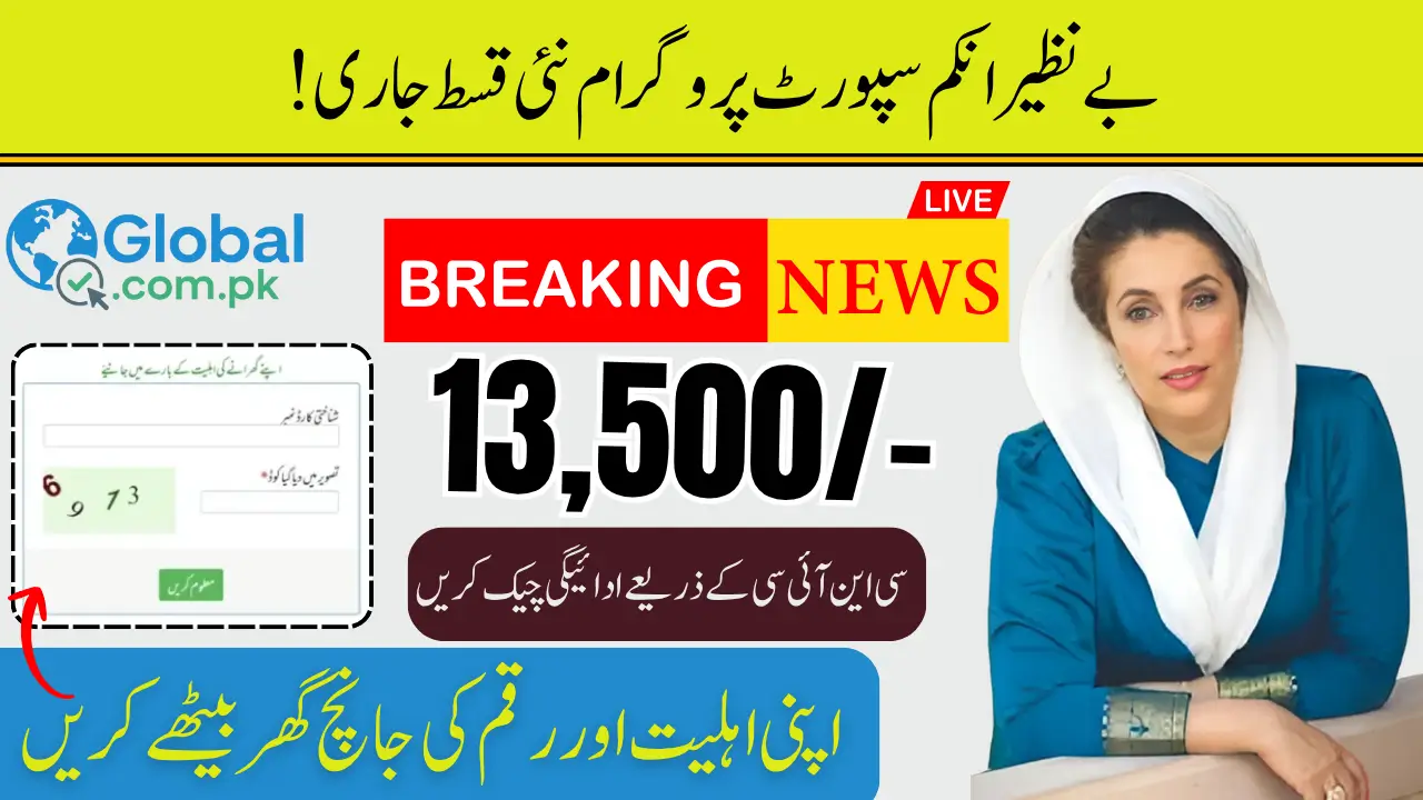 8171 Web Portal 13500 Payment Status Check Online Through CNIC (August 2025 Update)