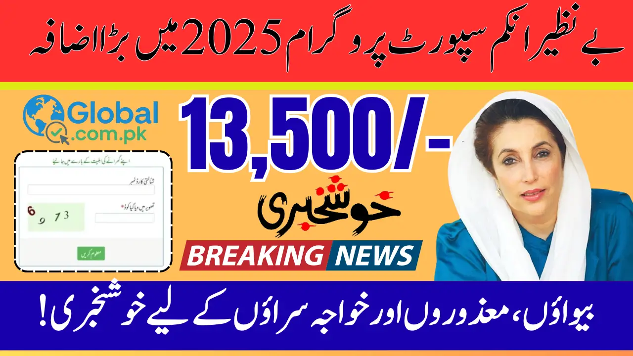 BISP 8171 Benazir Income Support Program Check New Latest Update (2025)