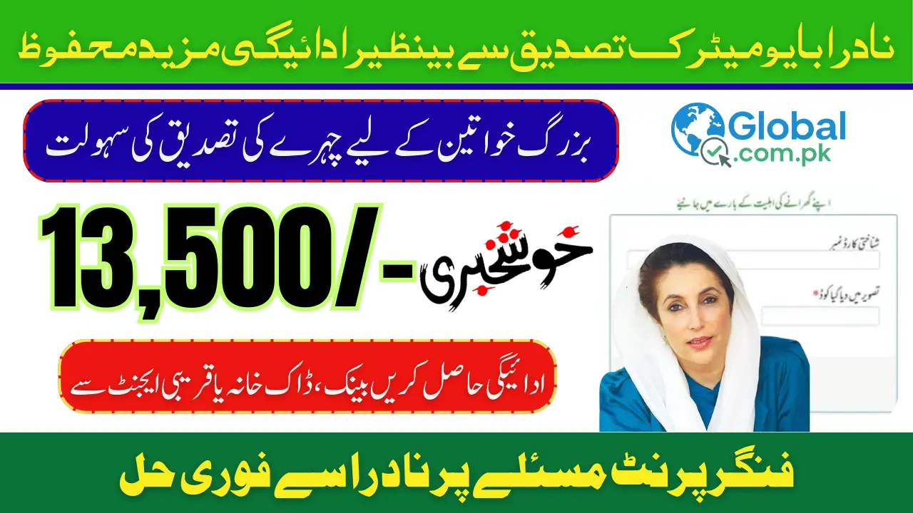 NADRA Biometric BISP Cash Payments Details Beneficiaries’ Families Can Confirm Installments Online
