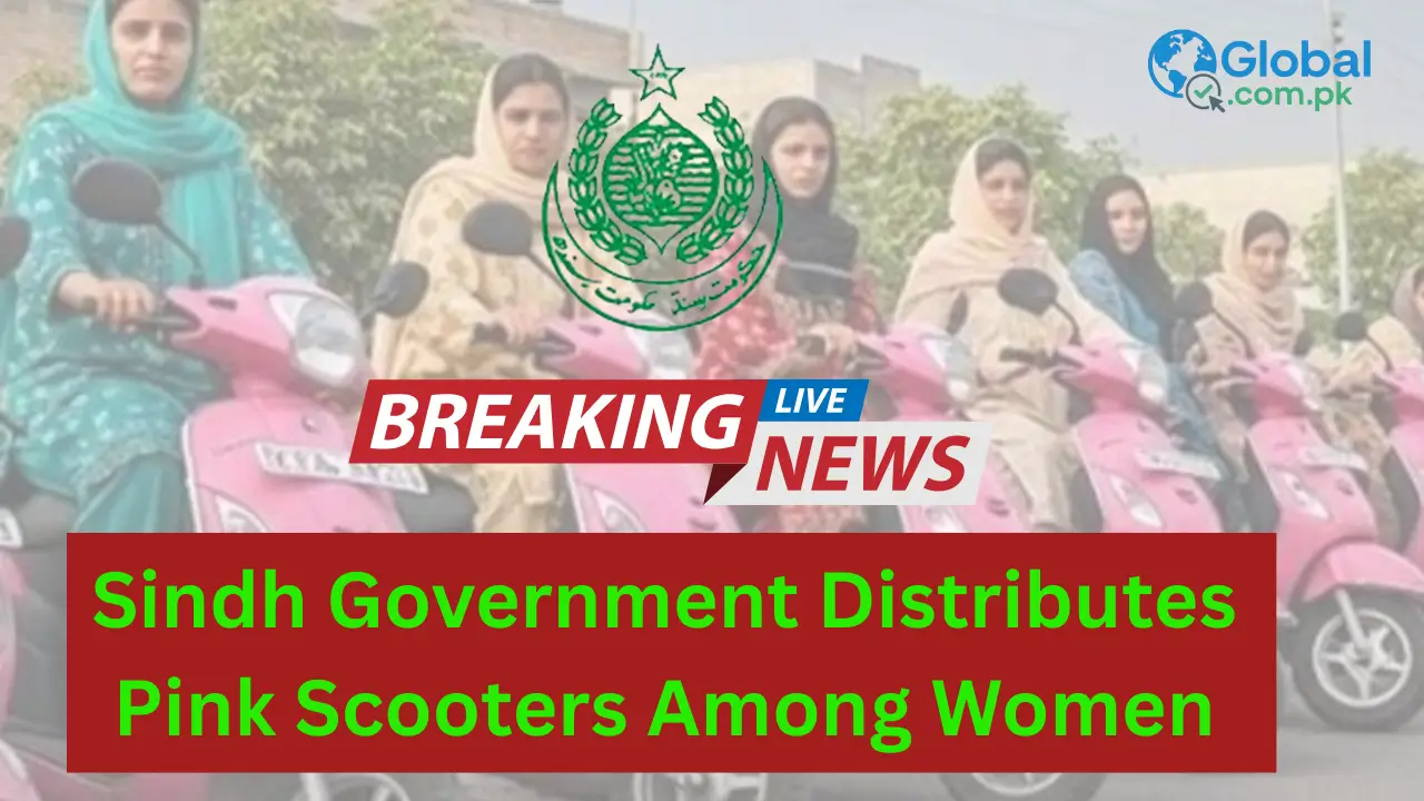 Sindh Government Distributes Pink Scooters Among Women Check Latest Update