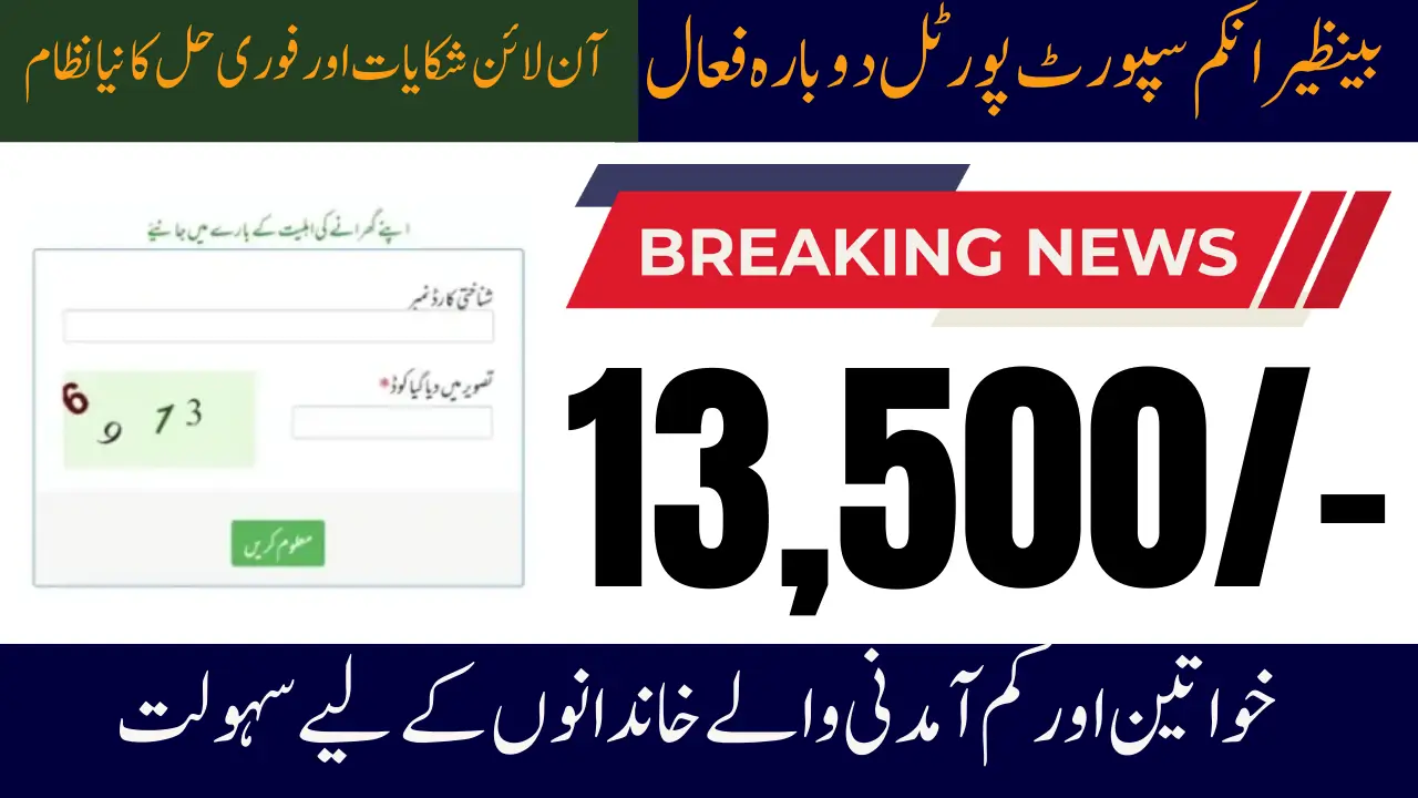 BISP 8171 Portal Re-Launch Good News For Beneficiaries