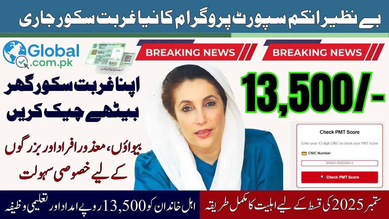 BISP Poverty Score Check September 2025 Easy Method Explained Step by Step