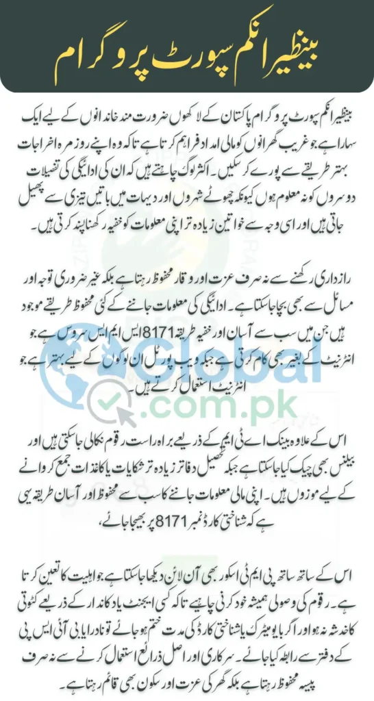 BISP 8171 Payment Get Discreetly And Check Your PMT Score Now