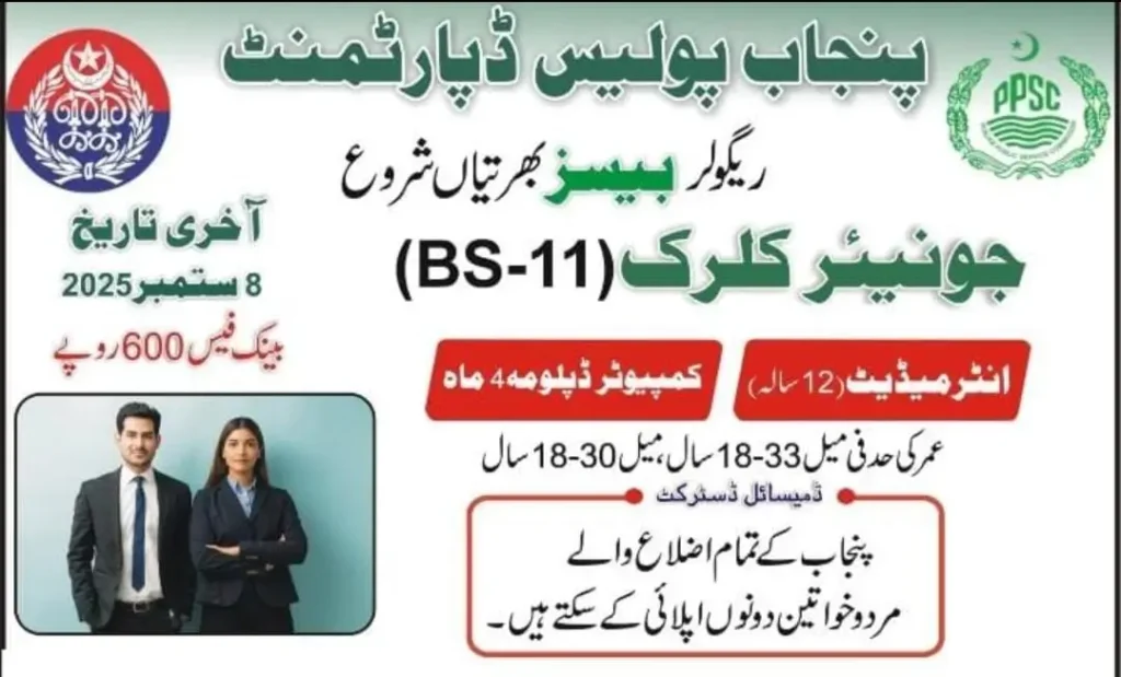 Vacancies Under Punjab Public Service Commission Check Eligibility, Posts & Deadline to Apply