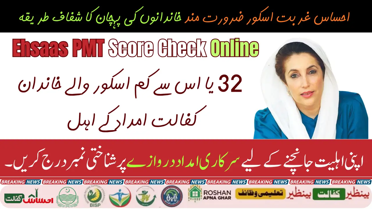Ehsaas PMT Score Check Online & Difference Between PMT Score and NSER Registration Number