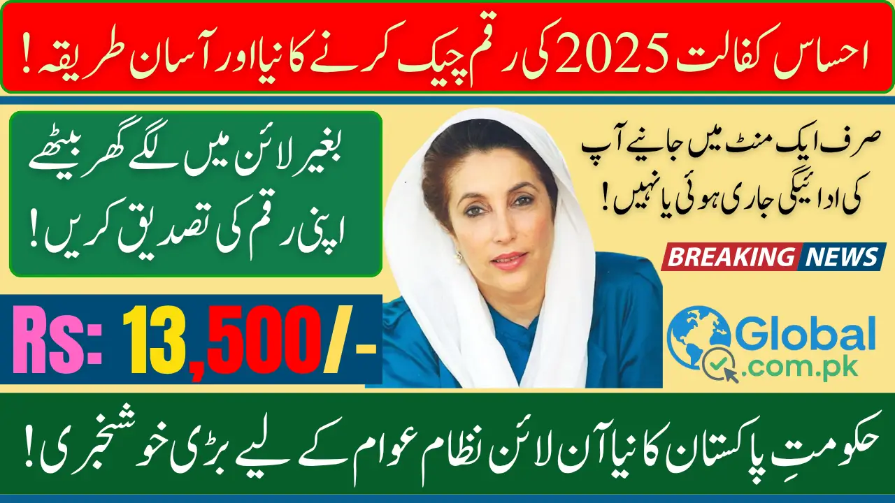 Ehsaas Kafalat Payment 2025 Check Online Made Simple (With Table Guide)
