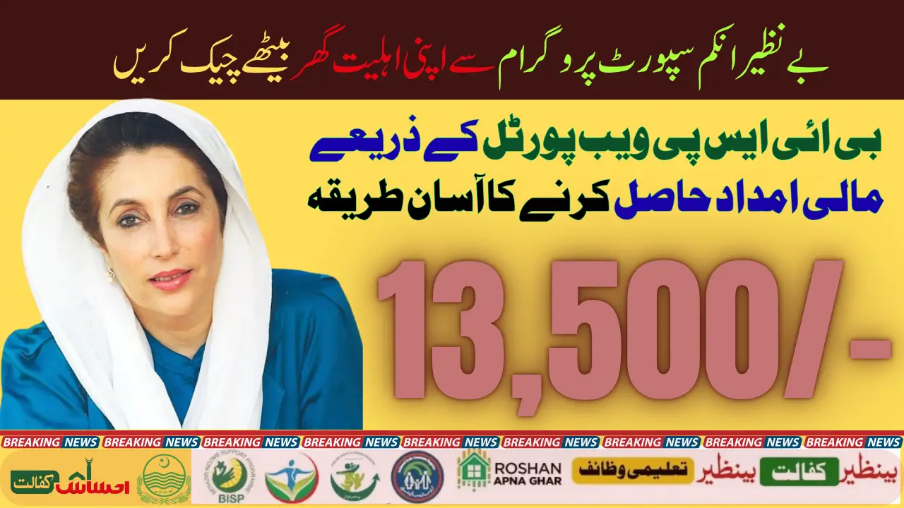 BISP 8171 Web Portal Apply Now Through bisp.gov.pk