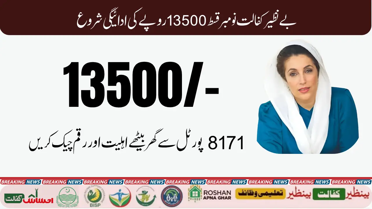 8171 November 2025 Update Check Online 13500 Payment Details